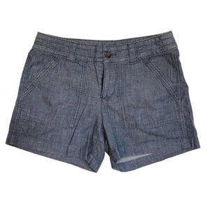 Banana Republic Women's Lightweight Denim Shorts in Blue - Size 0